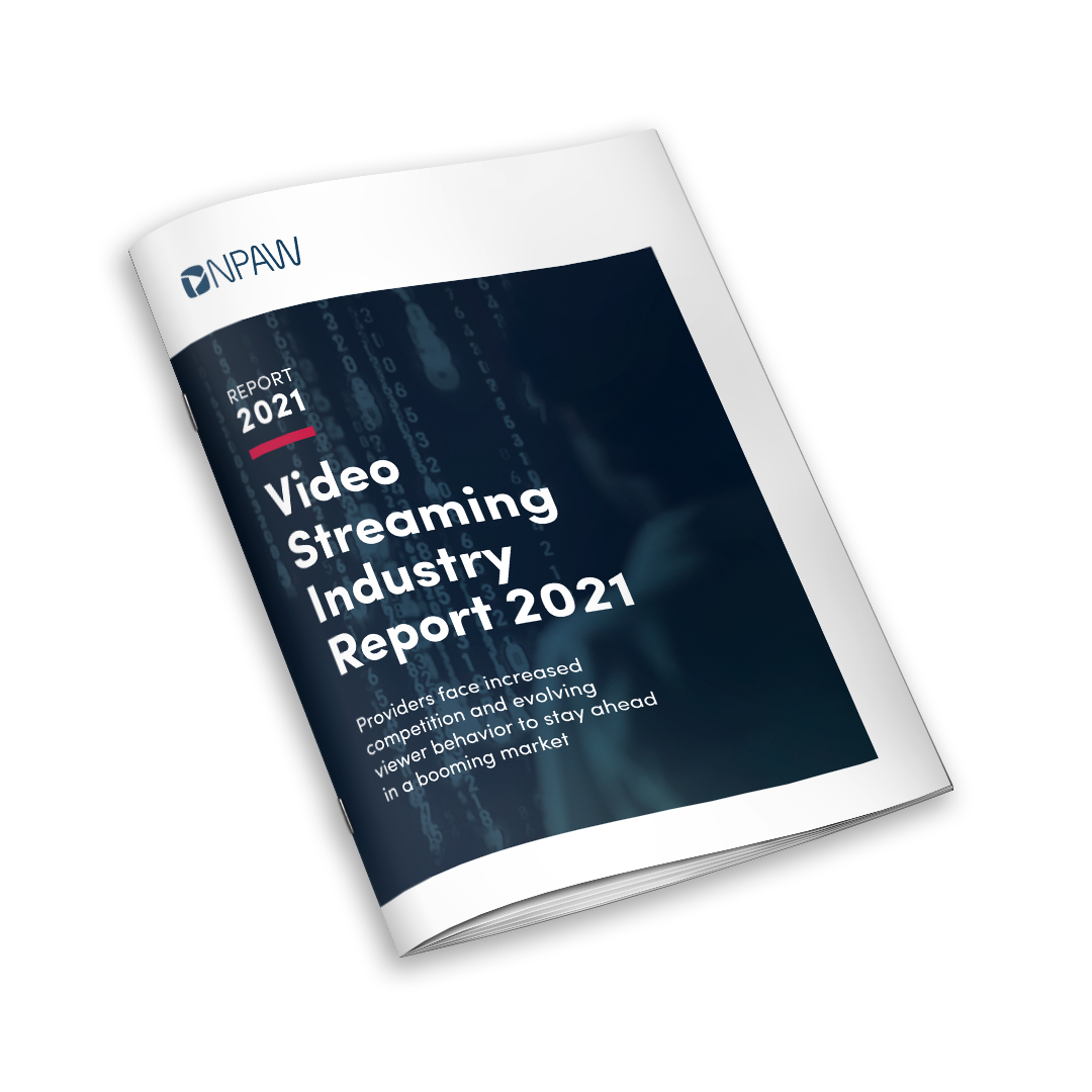 A preview of NPAW's Video Streaming Industry Report 2021 by NPAW