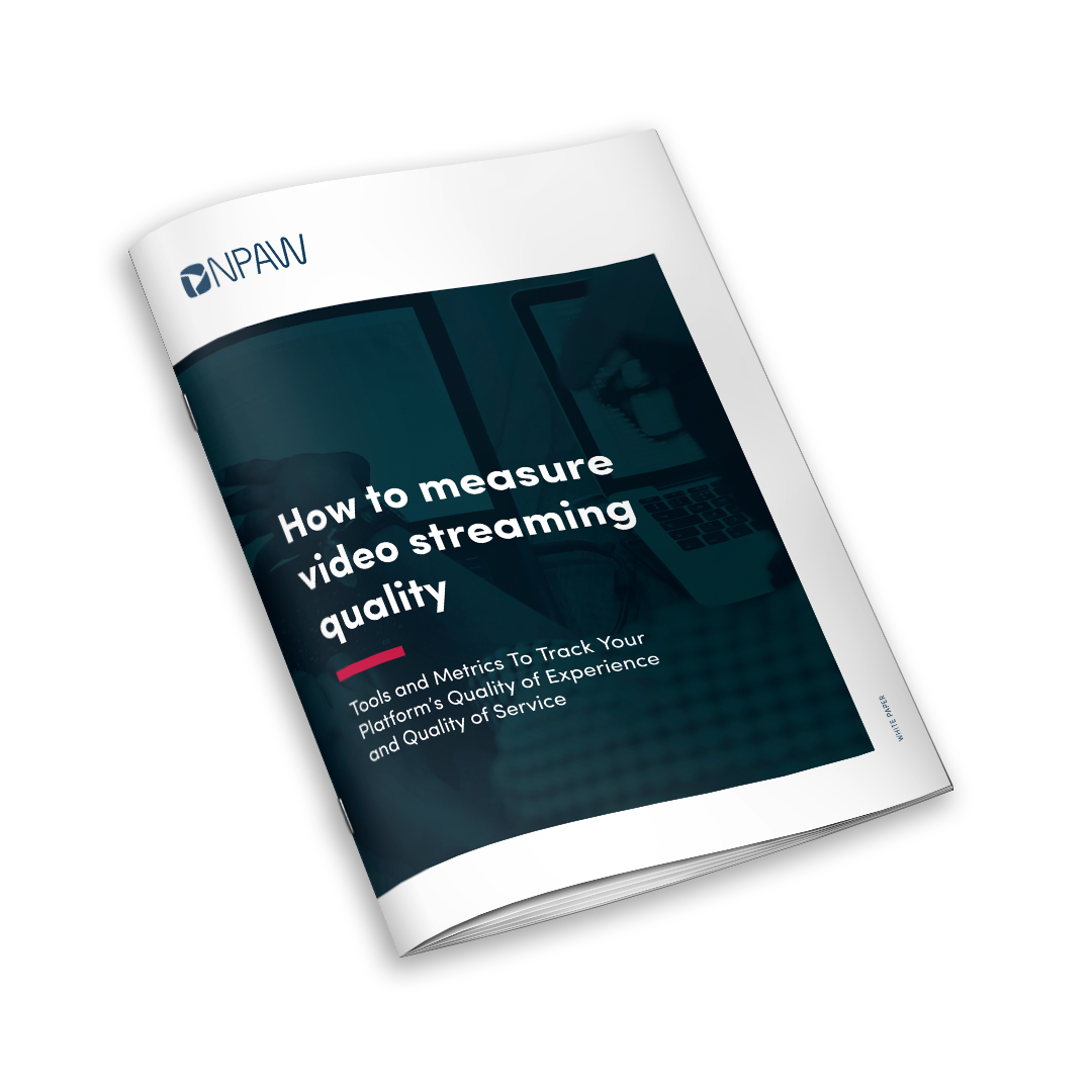 Mock-up: white paper on how to measure video streaming quality